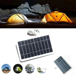 Panel Solar Portátil 1 PIEZA 5V 5W con Cargador de Batería Estabilizador de Carga Seguro USB - Imagen 1 de 24