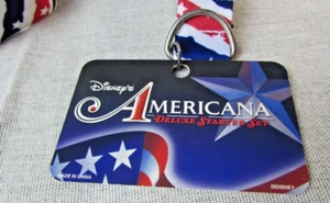 Disney Dulux Americana Lanyard & Card Only_ - Bild 1 von 7