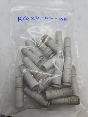 20 peças - SMC KQ2R06-10A 6mm tubo X 10mm macho redutor push-to-connect (4A3) - Imagem 1 de 4