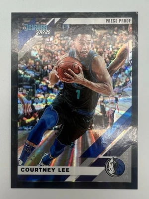 Donruss Black Laser Press Proof Courtney Lee Mavericks 2019-20 1/1 uno de uno Foto 1 de 4