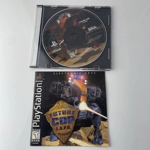 Future Cop: L.A.P.D. (PlayStation 1 PS1), nur Disc und Handbuch Mech Shooter - Bild 1 von 5