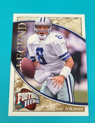 2009 Upper Deck Heroes #253 Troy Aikman Football Card Buy 10+ 50% Off F1 - Image 1 of 2