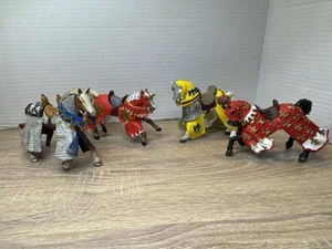 Papo Medieval Knights Horses Lot - Picture 1 of 5