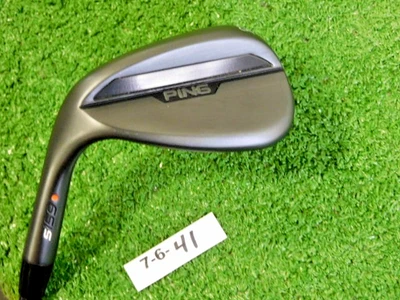 Ping S159 56* 12* Left Hand Sand Wedge S Grind F3 Regular Graphite Orange 2* Fl - Image 1 of 4