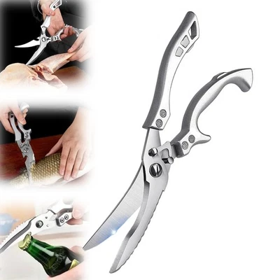 Kitchen Bone Scissor Kitchen Poultry Shears Stainless Steel Heavy Duty US