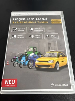 Fragen Lern-CD 4.4 - B + A, A1, M, S + L, T + Mofa - Bild 1 von 3