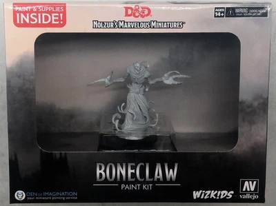 WIZKIDS D&D NOLZUR'S MARVELOUS MINIATURES ~ BONECLAW PAINT KIT ~ BRAND NEW & SEALED