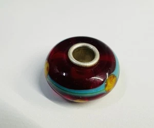 Trollbead Red China Bead - Picture 1 of 6