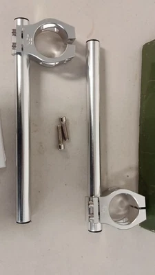 Clip On Handle Bars for Honda CBR600RR 2003-2004 CBR900RR 1993-1999 T509 45mm Foto 1 de 4