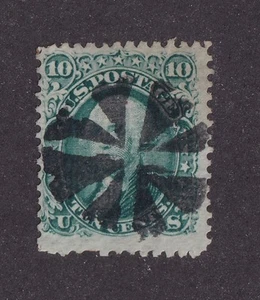 MATT'S STAMPS SCOTT #89 GEORGE WASHINGTON 10-CENT ISSUE OF 1867, USED CV$350 - Picture 1 of 3