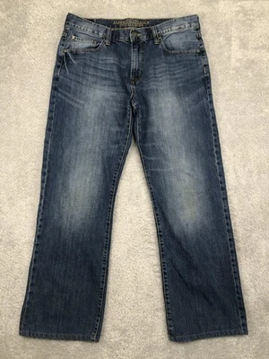 Pantalones de mezclilla American Eagle para hombre 36x30 (etiqueta 36x34) clásicos bootcut azul Foto 1 de 4