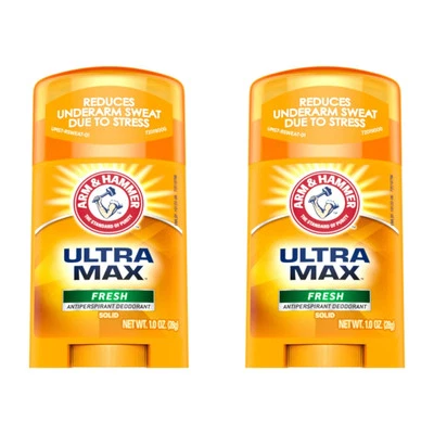 ARM & HAMMER ULTRA MAX Solid Antiperspirant Deodorant Fresh Scent 1oz (2 Pack) - Image 1 of 4