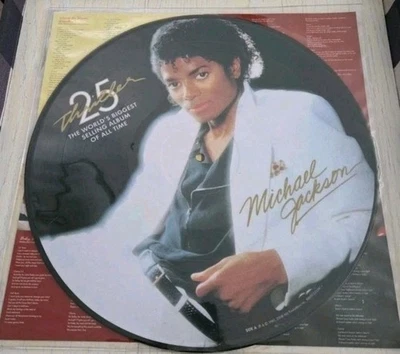 Michael Jackson Thriller 25th Anniversary Picture Disc LP Vinyl Record 2008 NEW - Image 1 of 4