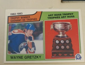 Wayne Gretzky Edmonton Oilers Art Ross Trophy 83-84 O-Pee-Chee #204 Ex or better - Picture 1 of 2