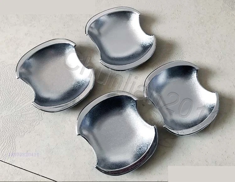 Manija de puerta cuenco taza cubierta embellecedor para Suzuki Swift SX4 2005-2017 plástico cromado Foto 1 de 3
