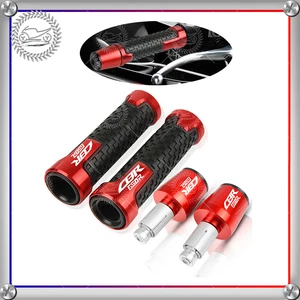 Se adapta a HONDA CBR650R Manillar de goma Barra Extremo Empuñadura Tapa de extremo - Imagen 1 de 9