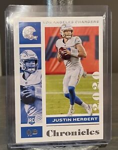 2020 Panini Chronicles - #53 Justin Herbert (RC) EXCELLENT CONDITION!