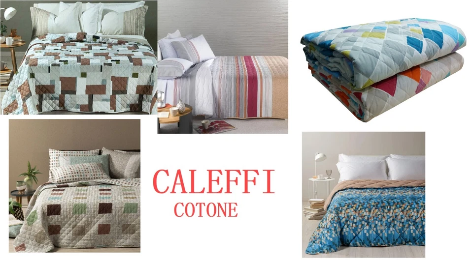 OFFERTA TRAPUNTINO CALEFFI COPRILETTO TRAPUNTATO 1 POSTO 80GR/MQ COTONE - Immagine 1 di 1