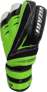 Vizari Avio F.P. Soccer Goalkeeper Goalie Gloves, Black/Green Gloves Size- 4 - Picture 1 of 1