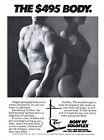 Vintage 1981 Body By Solo Flex Exercise Equipment Print Ad