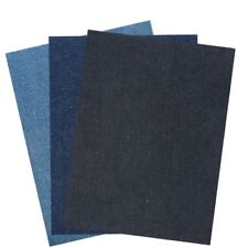 2 x Nortexx Iron On Denim Repair Patch Mending  3 Colours