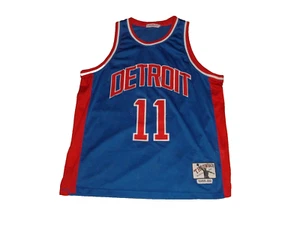 Detroit Pistons Herren Authentic #11 Isiah Thomas Trikot - Throwbacks Edition XL - Bild 1 von 5