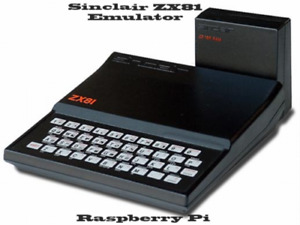 Sinclair ZX81 ~ Raspberry Pi emulator, with ultimate software collection