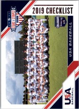 2020 USA Baseball Stars and Stripes Baseball Card Pick