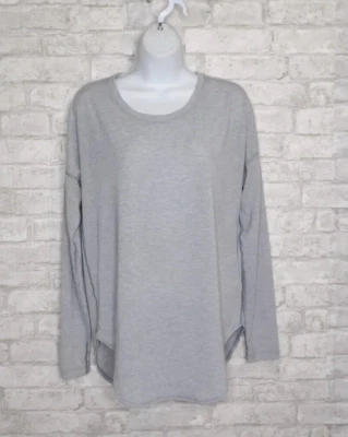 North Face футболка футболка серый Lyocell вязаный круглый подол пуловер размер S - Изображение 1 из 4