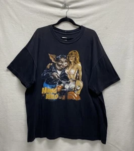 Harley Davidson Hawg Wild 3D Emblem American Biker 1993 Vintage schwarz Shirt Gr. 2XL - Bild 1 von 8