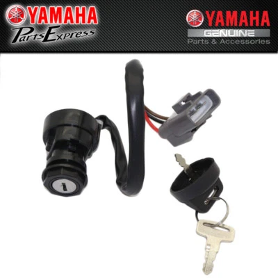 Yamaha Grizzly 550 700 Kodiak 450 700 2009-2026 OEM interruptor de encendido con 2 llaves Foto 1 de 4