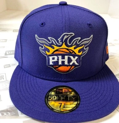 Phoenix Suns NBA NE Fitted Hat~Purple - Image 1 of 4