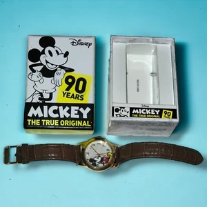 Orologio Topolino Il Vero Originale 90 Anni Disney MK1320 Accutime Watch Corp. - Foto 1 di 8