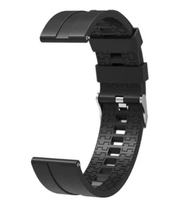 For Huawei Watch 2 Classic Strap Replacement Band Silicone 22mm Buckle Plain - Picture 1 of 12