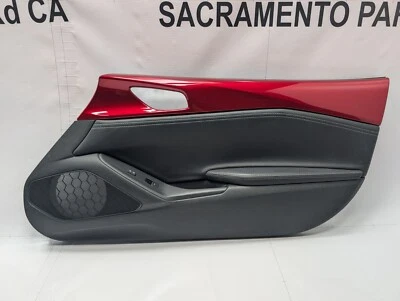 Mazda MX-5 Miata Damage Right Door Trim Panel Red NA1R-68-420C OEM - Image 1 of 4
