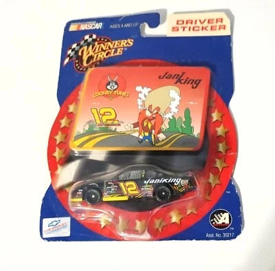 Jan King NASCAR #12 Looney Tunes Yosemite Sam 2002 Winners Circle Car/Nuevo  Foto 1 de 2
