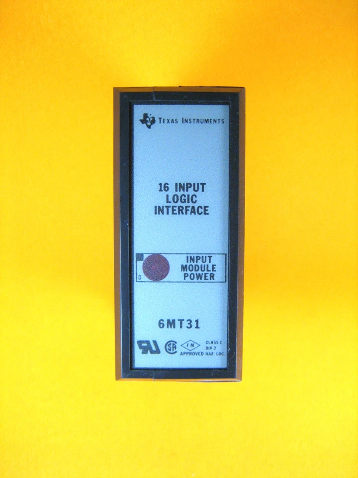 Texas Instruments -  6MT-31 -  Input Module, 16 Input Logic Interface - Image 1 of 4