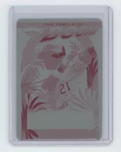 2023 Leaf Vibrance Sammy Sosa Temple Of Boom Magenta Printing Plate #TTB-SS1 1/1 - Picture 1 of 2