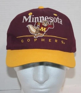 Minnesota Golden Gophers Snapback Hat Embroidered Vintage 90's Twins Enterprise - Picture 1 of 10