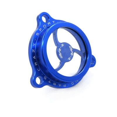 Cubierta de filtro de aceite de motor para SUZUKI DRZ 400 DRZ400E DRZ400SM DRZ400S 2023 transparente Foto 1 de 4