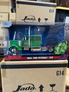2024 Jada 1/24 92 PETERBILT 379 MARVEL HULK - Bild 1 von 1