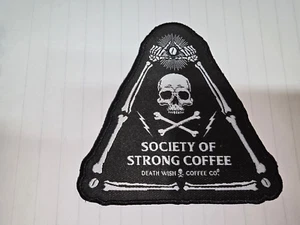 Parche Death Wish Coffee Society of Strong Coffee All See Eye edición limitada - Imagen 1 de 1