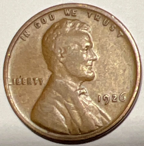 FINE 1926 Lincoln Wheat Cent Philadelphia Mint Penny USA - Buy More, Save More ! Cover
