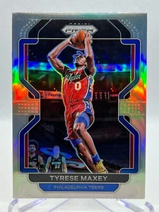 Baloncesto Tyrese Maxey 2021-22 Panini Prizm #28 PLATA PRIZM - Imagen 1 de 2
