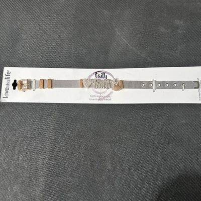 Brazalete Faith - Love This Life. NUEVO Foto 1 de 4