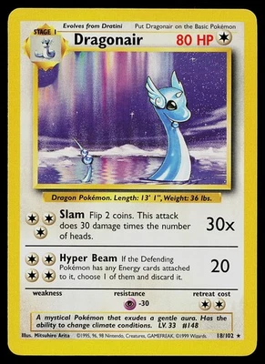 Pokemon Card - Dragonair Base Set 18/102 Rare - Image 1 of 2