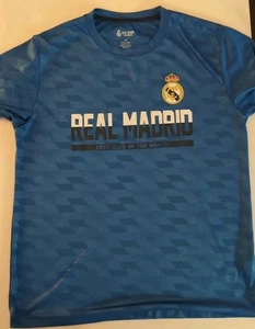 Real Madrid Fußball bester Verein der Welt Erwachsene blau Fußballtrikot Large gebraucht - Bild 1 von 7