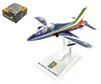 MODELLINO AEREO STATICO ITALERI MB 339 PAN FRECCE TRICOLORI 2025 PONY 0 1:100 - Immagine 1 di 4