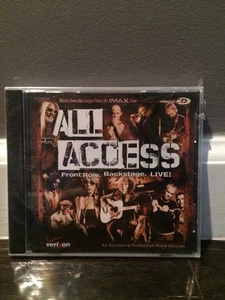 ALL ACCESS FRONT ROW Backstage Live Verizon Promo NEW SEALED Sheryl Crow + BONUS - Picture 1 of 2