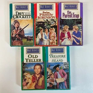 Walt Disney's Studio Film Collection Lot of 5 Vtg VHS Tapes Home Videos 1990s - Picture 1 of 23